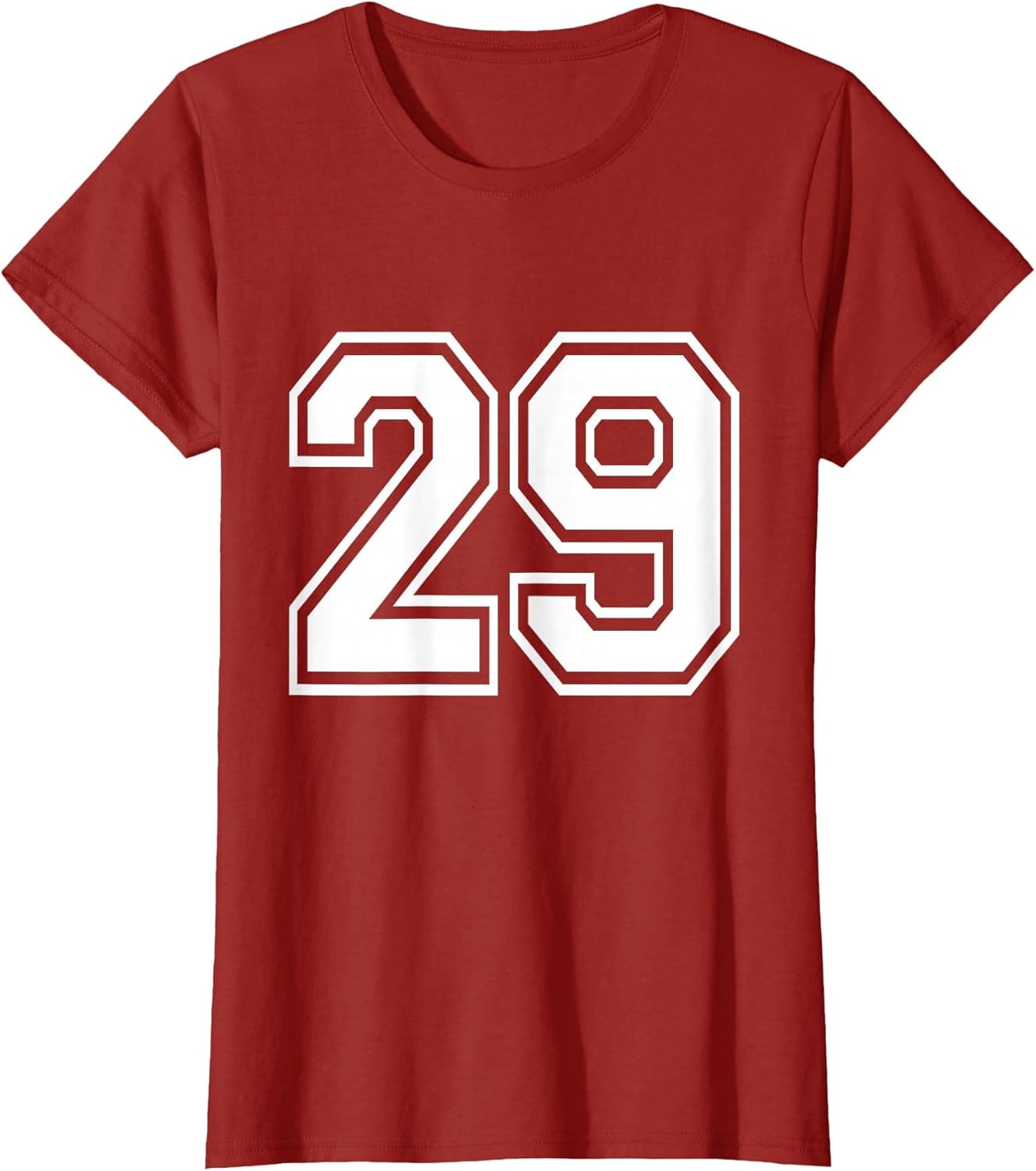 Number 29 Varsity Sports Team Jersey 29th Birthday 29 Years