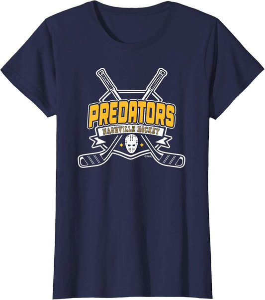 Nashville Predators Hockey Sticks Navy Officially Licensed