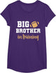 Big Brother Football Pregnancy Announcement Shirt Fall
