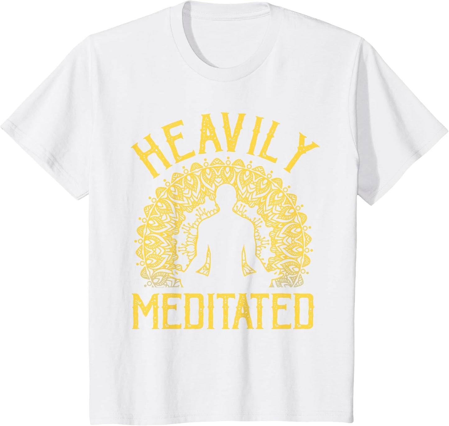 Yoga Meditation Men Women Funny Heavily Meditated