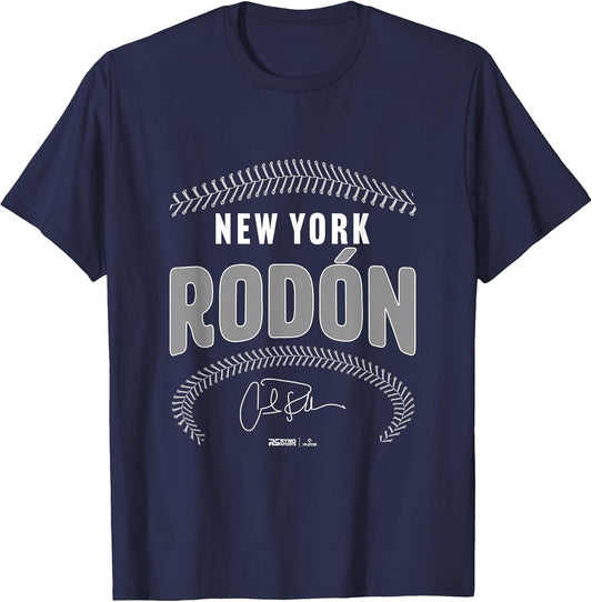 Carlos Rodón New York Baseball Name & Number (Front & Back)