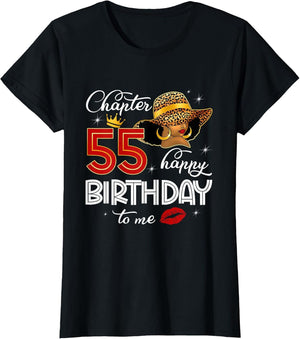 Chapter 55 Leopard Hat 55th Birthday Queen Black Women