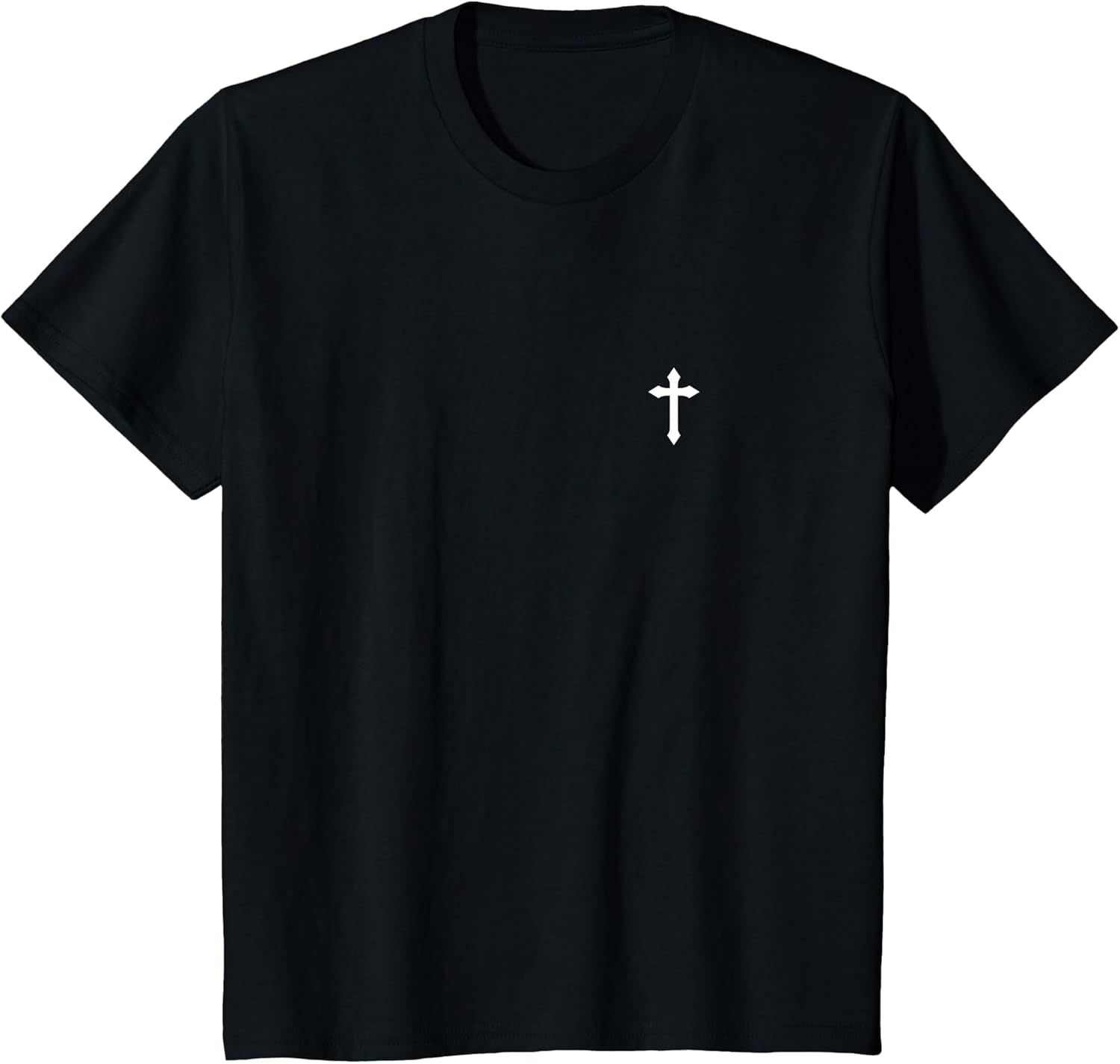 Christian Christ Cross Left Chest