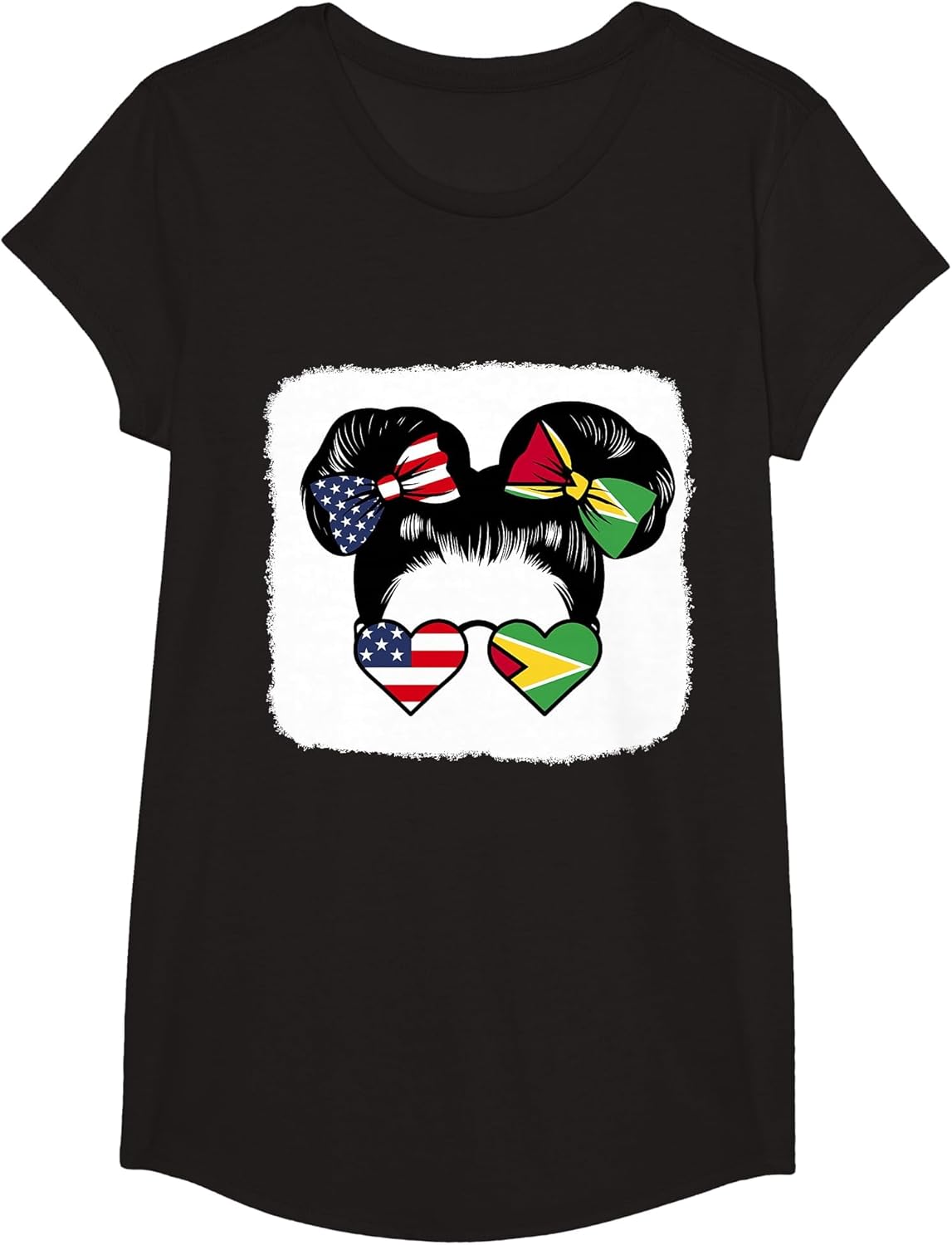 Half American Half Guyanese Girl USA and Guyana Mix Roots