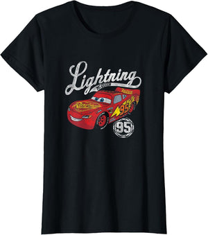 Disney Pixar Cars Lightning McQueen 95 Distressed Shot