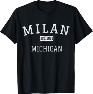 Milan Michigan MI Vintage