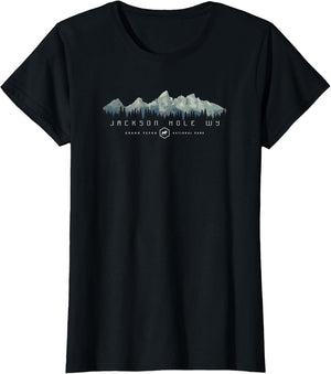 Grand Teton National Park Retro