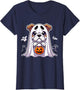 Bulldog Ghost Halloween Dog Men Women Kids
