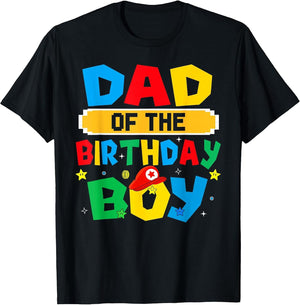 Dad of The Birthday Boy Game Video Gaming Matching Family