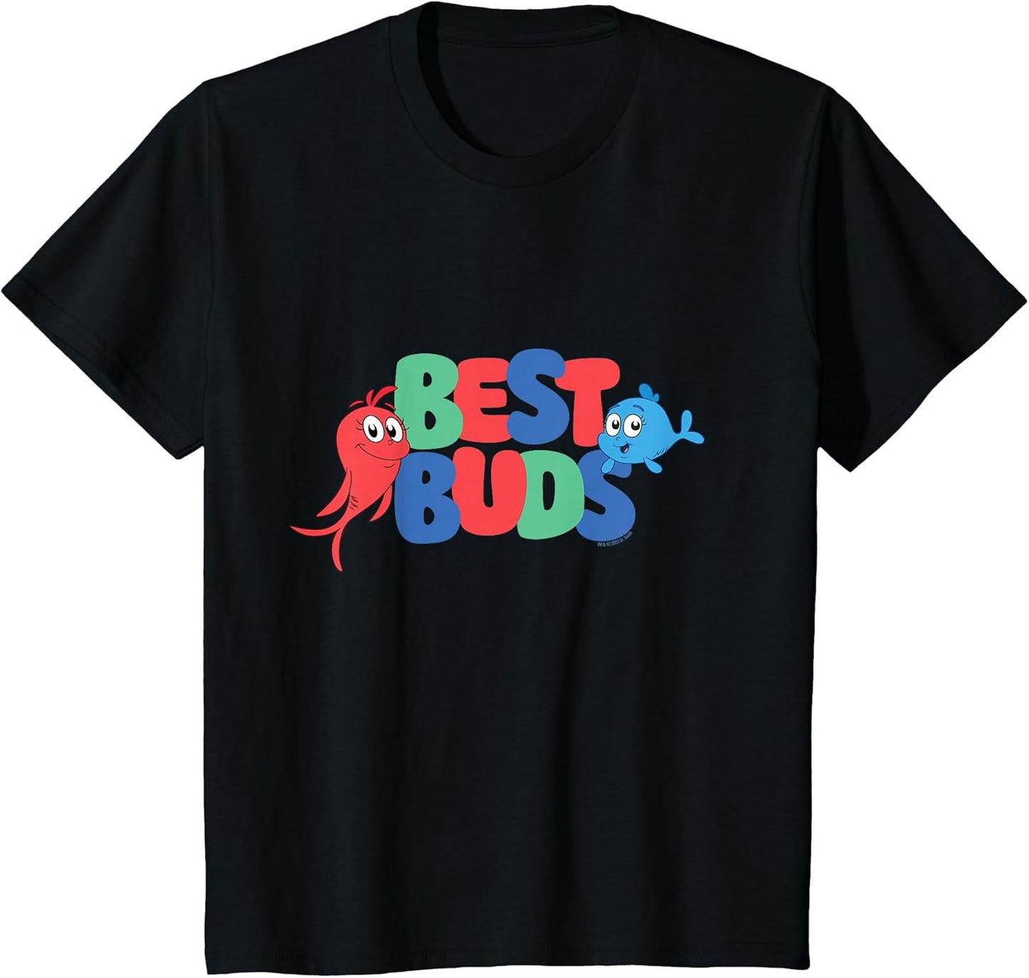 Kids Red Fish, Blue Fish Best Buds Officially Licensed