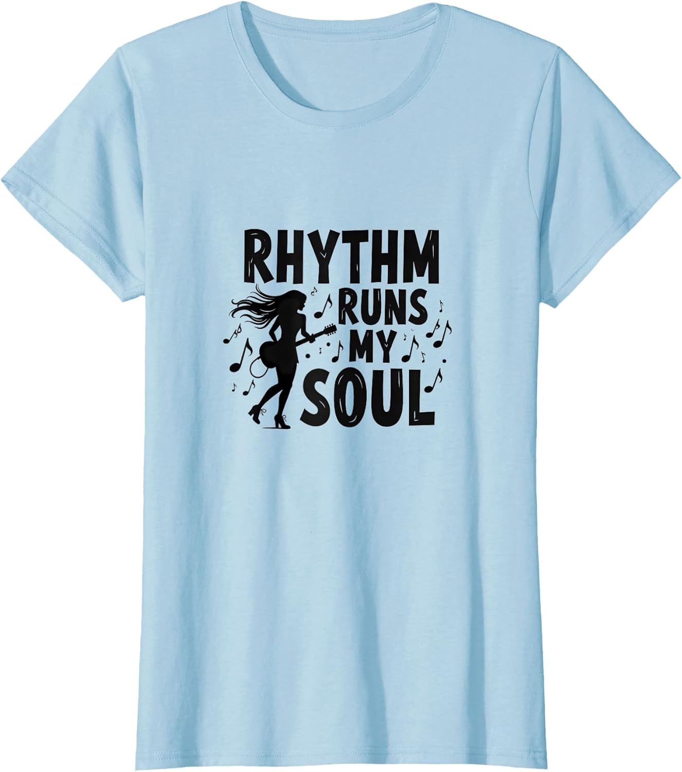 Rhythm Runs My Soul Music Lover Design
