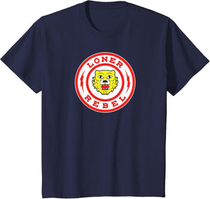 Loner-Rebel Badge (red)