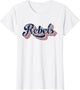 Rebels Patriotic USA America Proud 4th of July Retro Graphic