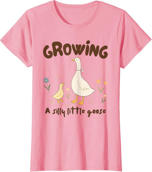 Pregnancy Announcement Mom Growing A Silly Little Goose