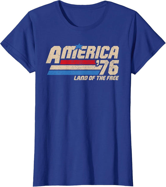 America 1776 Patriotic Vintage USA Flag Retro 4th of July