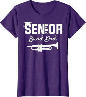 Senior Band Dad 2026 Marching Band Class of 2026 Trumpet