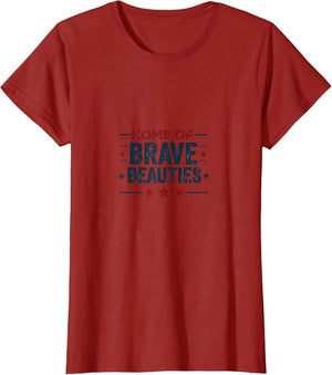 Home of Brave Beauties USA Women Design