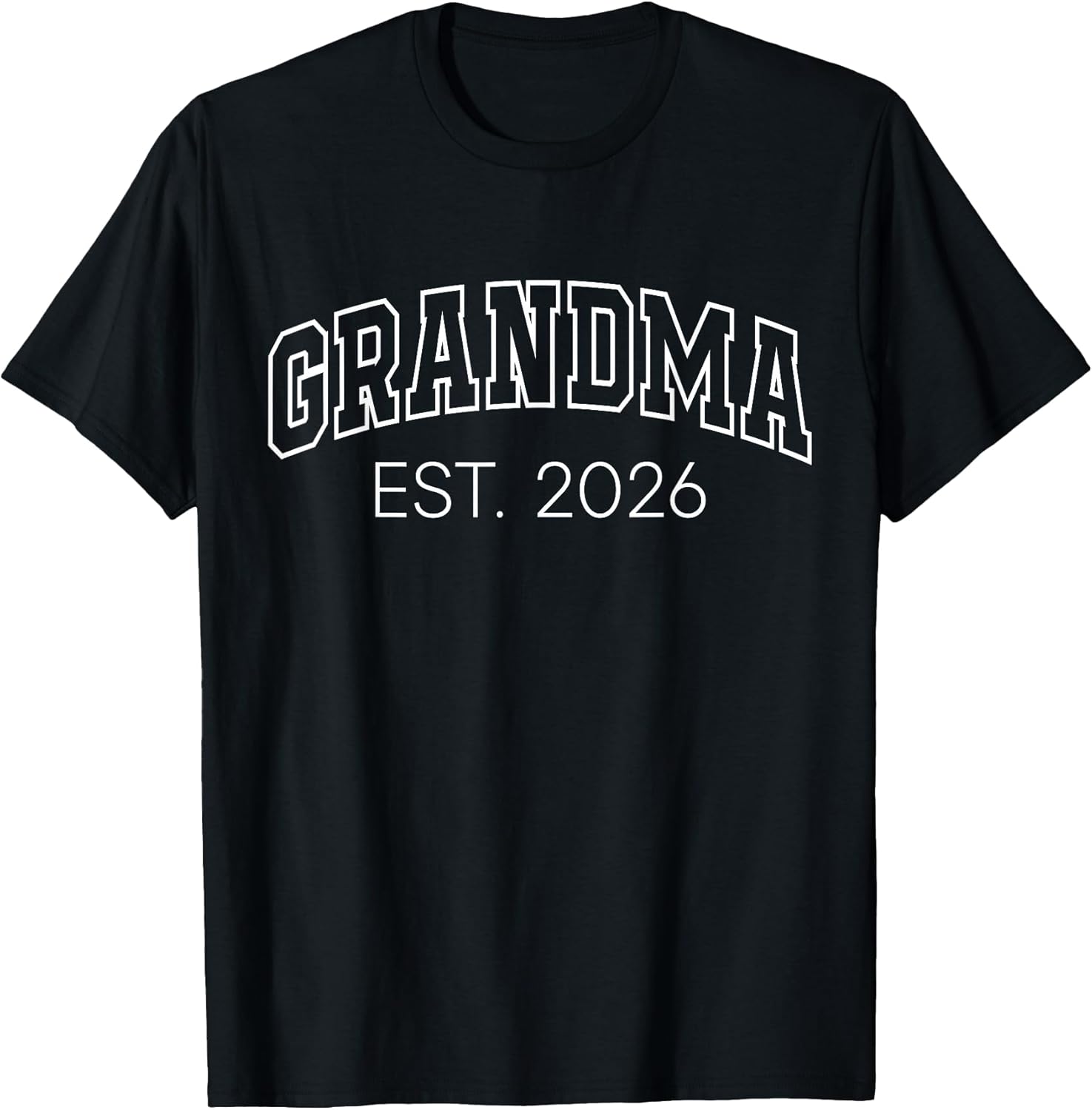 Promoted to Grandma Est 2026 Lettering First Time Nana to Be