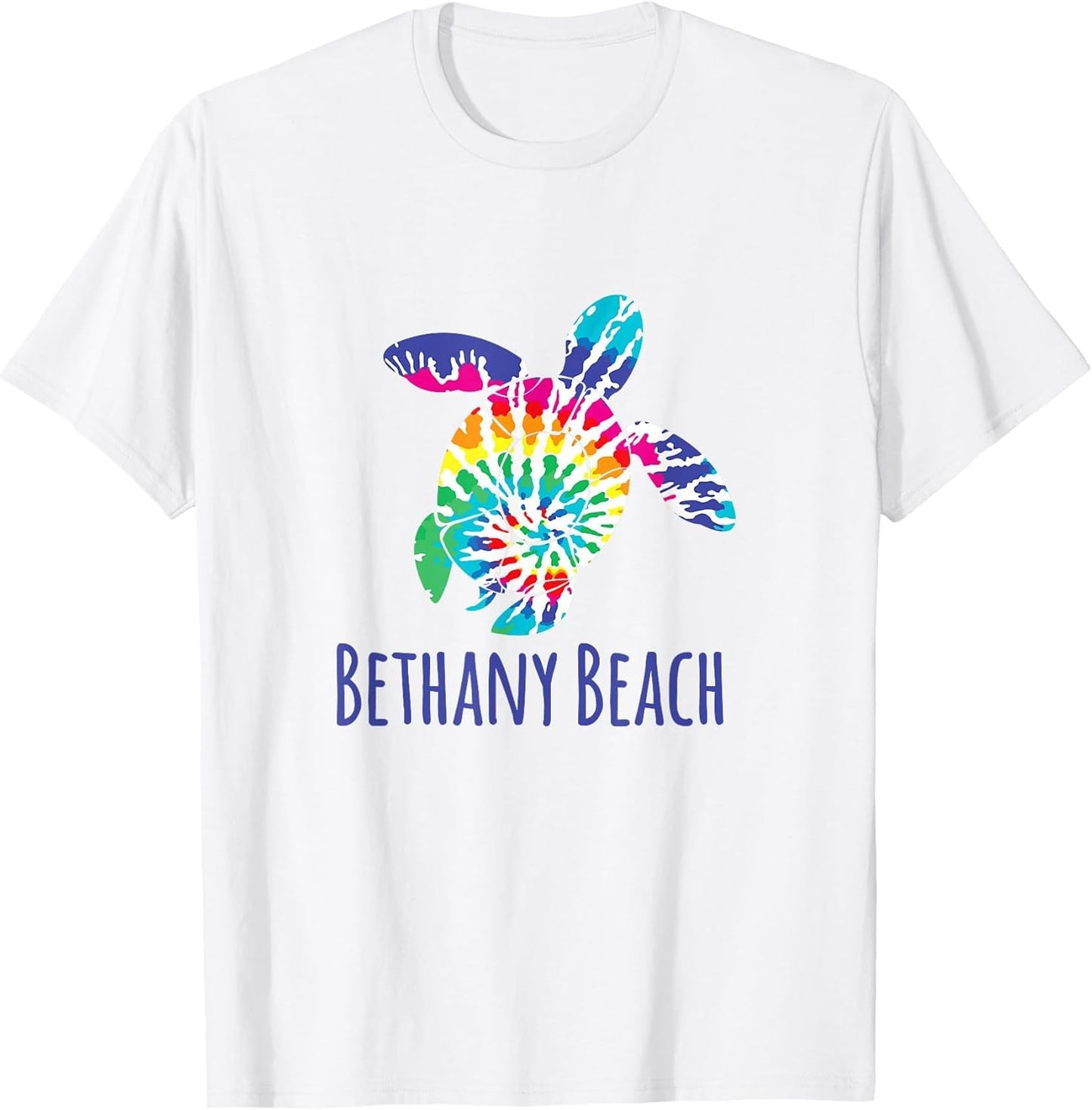 Bethany Beach Delaware Batik Tie Dye Boho Loggerhead Turtle