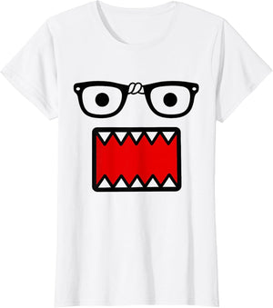 Retro Y2K Emo Scene Funny Face Costume Graphic Design Kids