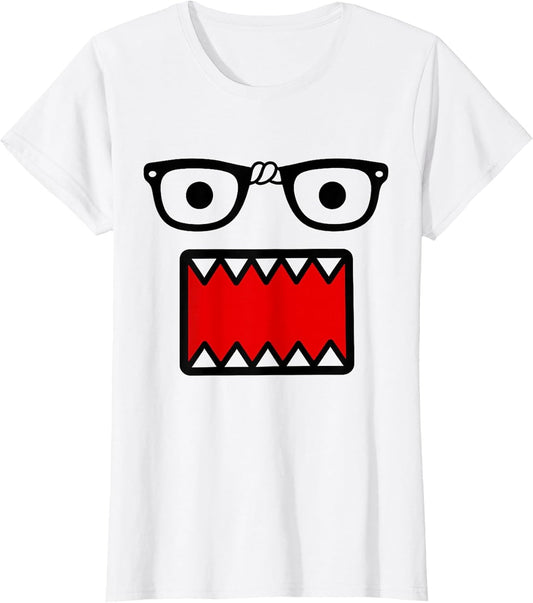 Retro Y2K Emo Scene Funny Face Costume Graphic Design Kids