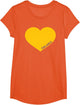 Orlando Soccer City Fan Color Heart Shirt