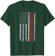 No Kings in America US Flag Vintage