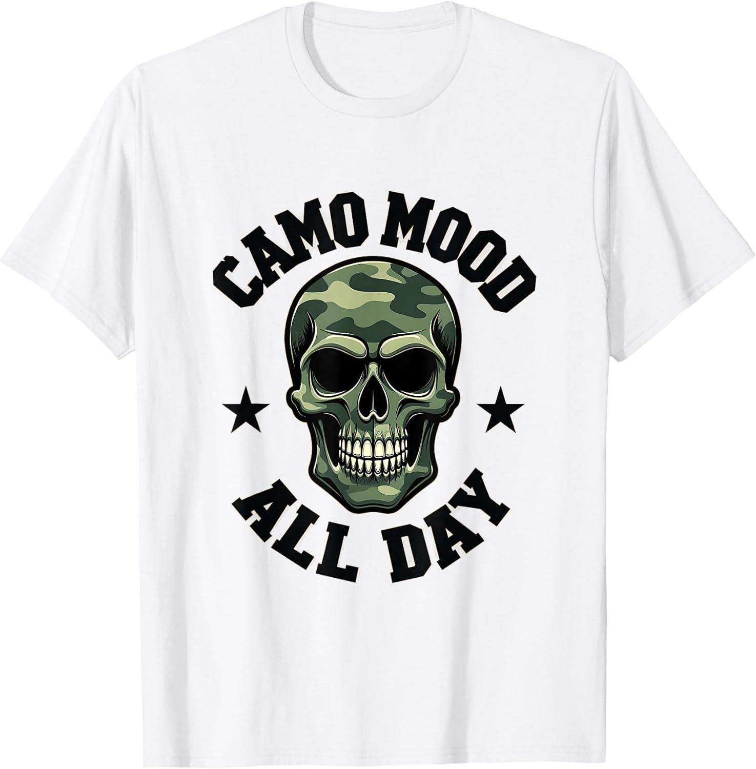 Camo Mood All Day Camouflage Graphic Design