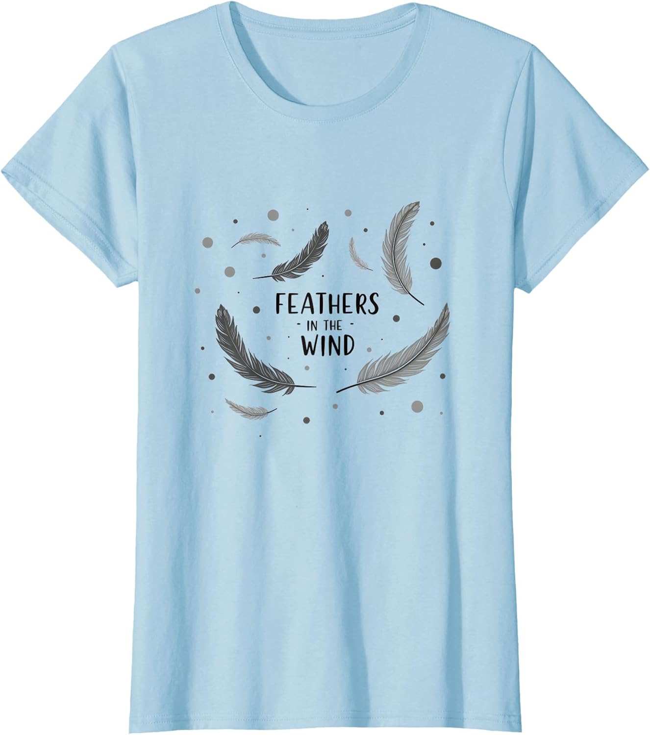 Feathers in The Wind Bird Nature Design