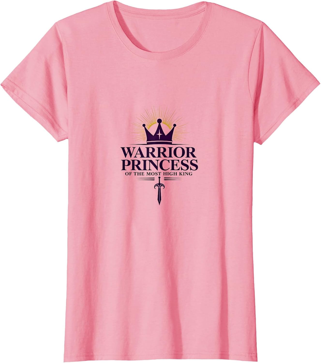 Christian Warrior Princess Inspirational Women's Top