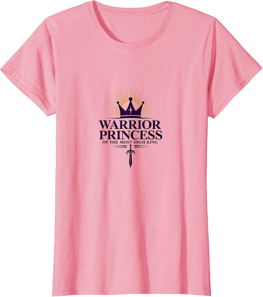 Christian Warrior Princess Inspirational Women's Top