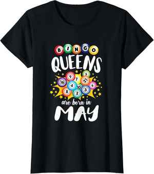 Bingo Queens are Born in May Bingo Lover
