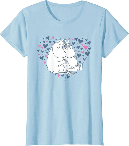 Moomin Moomintroll & Snorkmaiden Love Hearts
