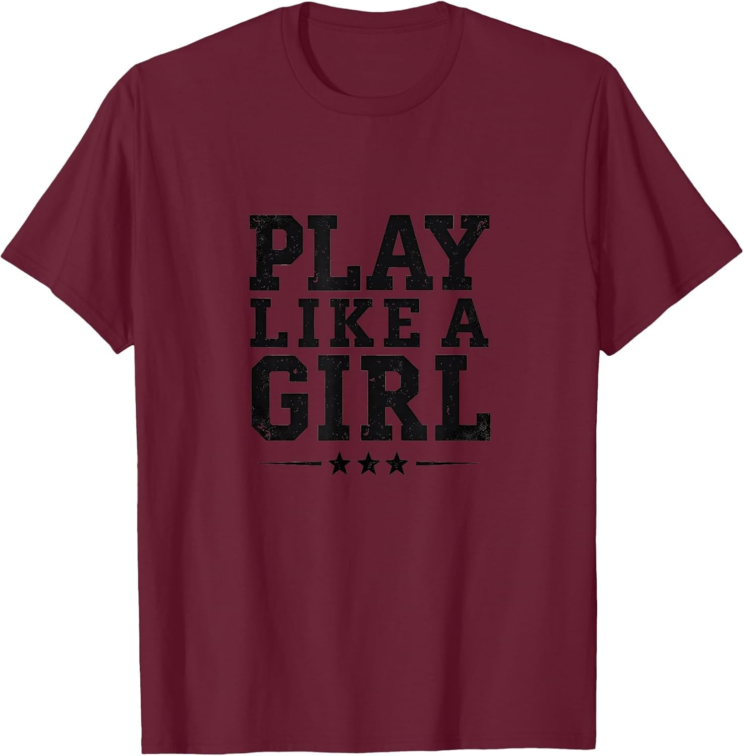 Play Like A Girl Women Football Design