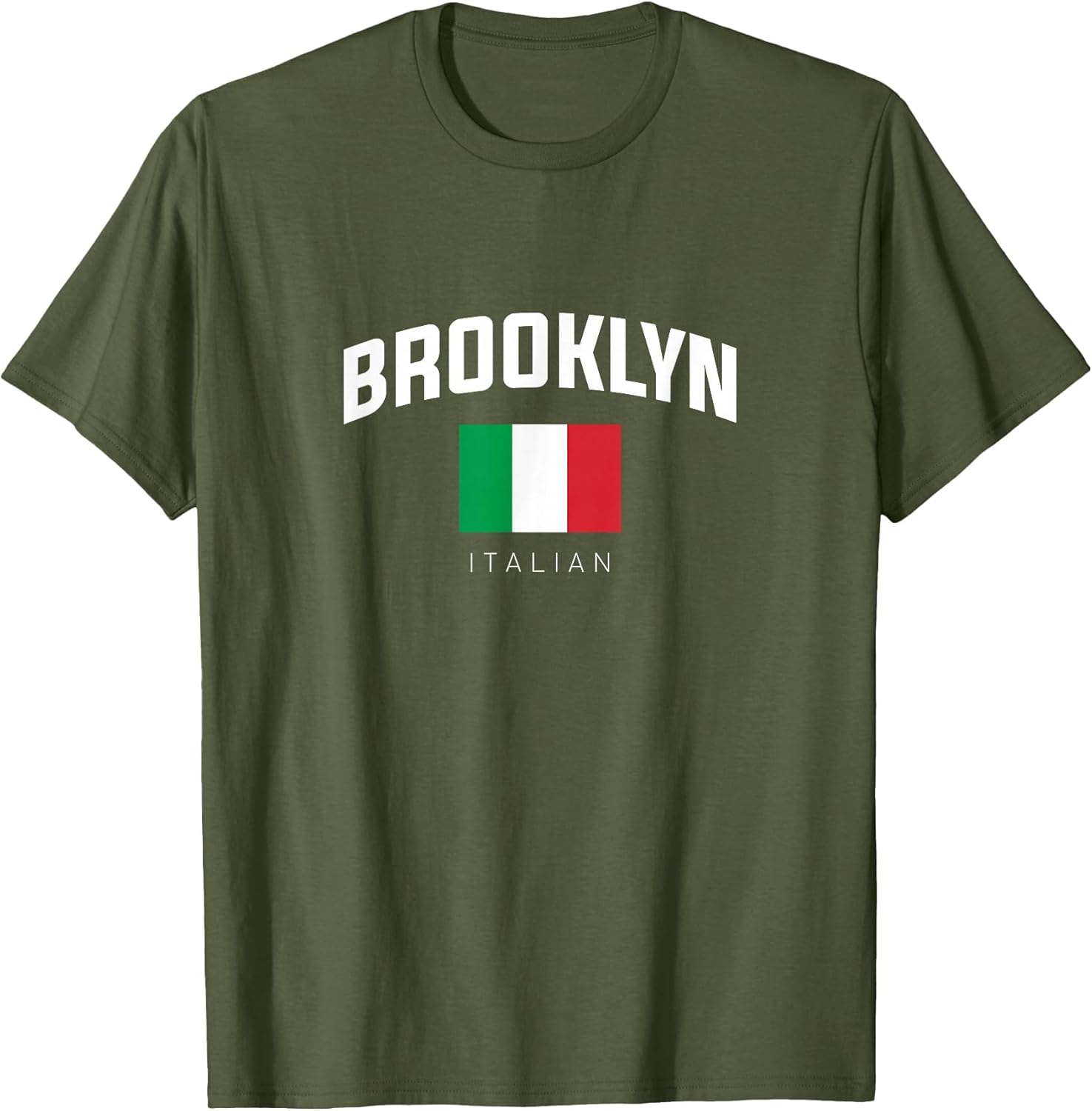 Brooklyn Italian Flag Graphic