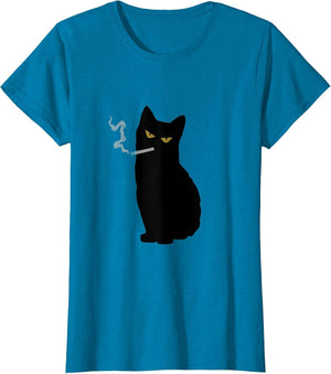 Rebel Smoking Bad Black Cat Funny Black Cat Gifts