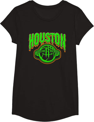 NBA Houston Rockets Halloween Scary Logo