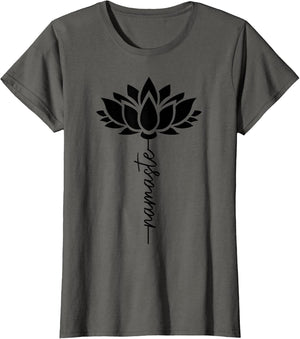Namaste Lotus Flower Yoga Zen Buddhism Buddha Spiritual
