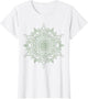 Zen Grow Line Art Mandala Peaceful Botanical