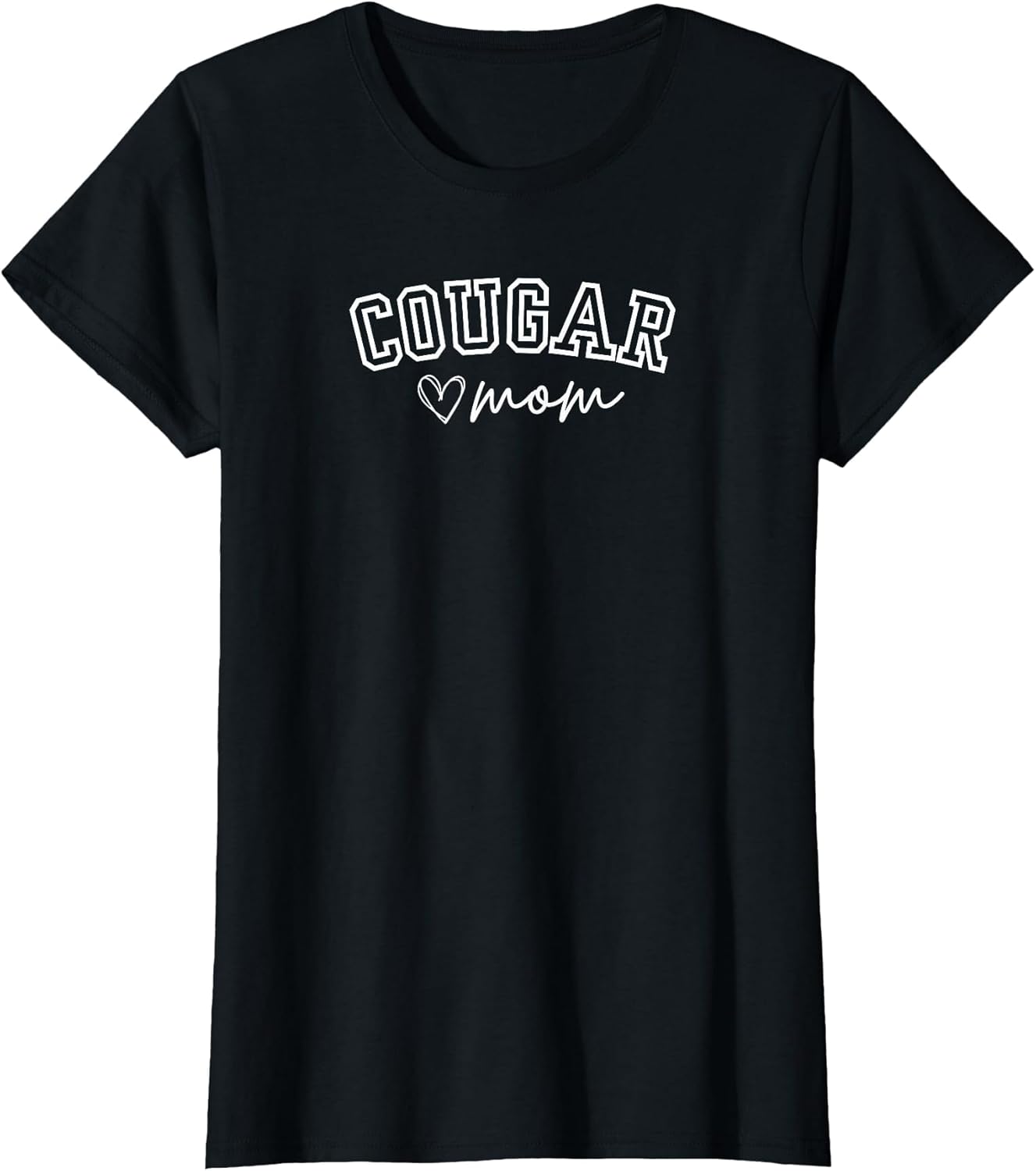 Cougar Mom Shirt, Cute Mascot Team Mom Spirit