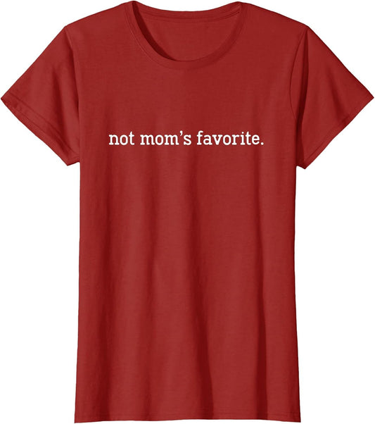 Not Mom's Favorite Lover Mother Groovy Apparel