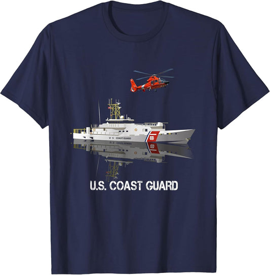 US Coast Guard Veteran T Shirt Vintage USCG Veteran Gift