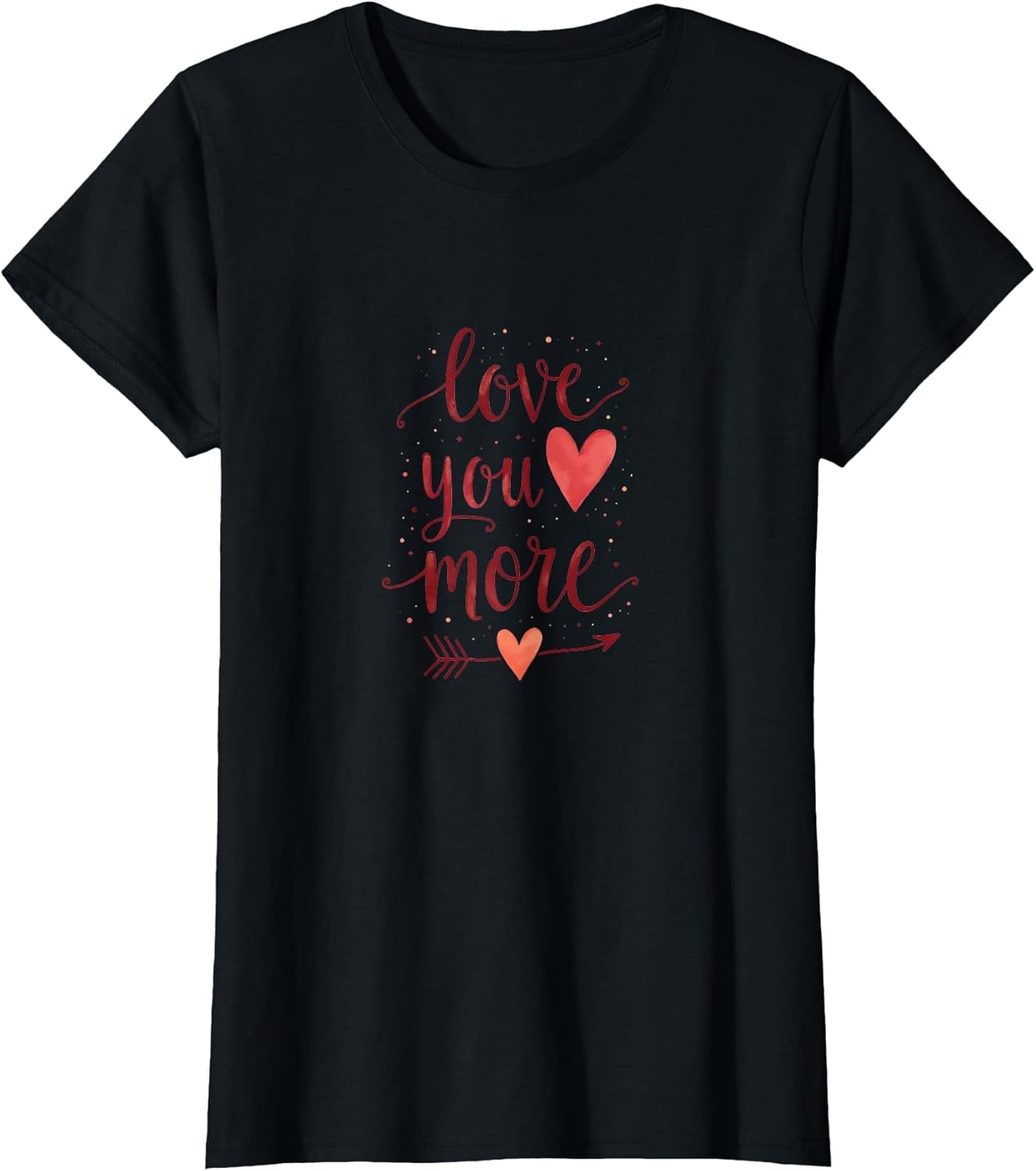 Love You More Mommy And Me Valentines Design