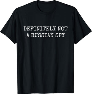Definitely Not A Russian Spy Halloween Costume Men's Women's