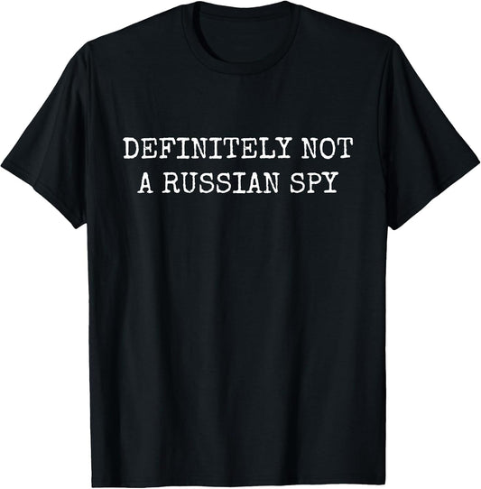 Definitely Not A Russian Spy Halloween Costume Men's Women's
