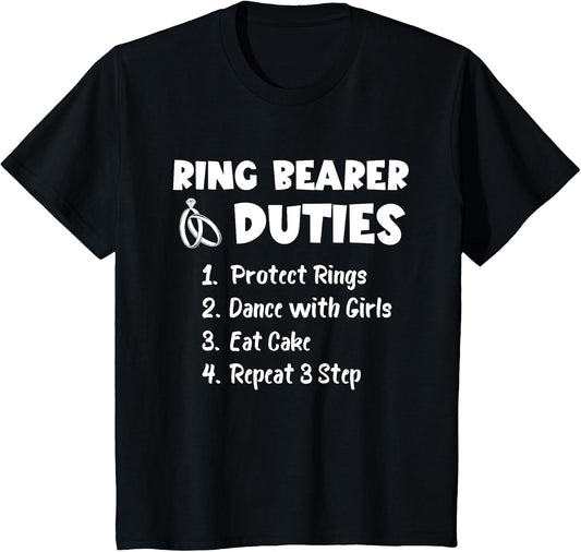 Protect Rings Wedding Party Ring Bearer Duties Security