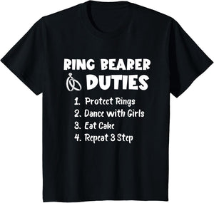 Protect Rings Wedding Party Ring Bearer Duties Security