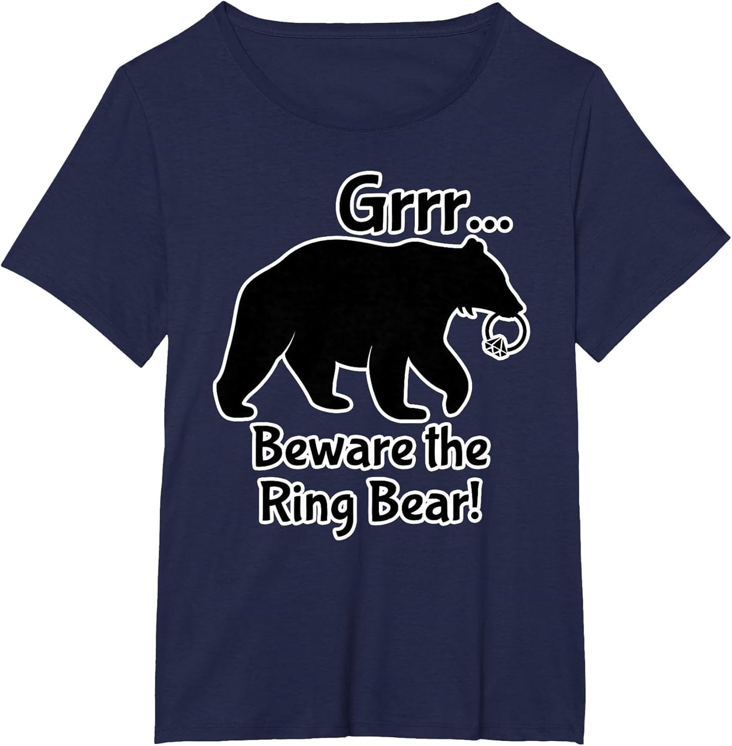 Grrr Beware The Ring Bear for Wedding Ring Bearer