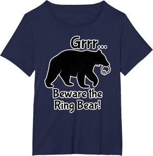 Grrr Beware The Ring Bear for Wedding Ring Bearer