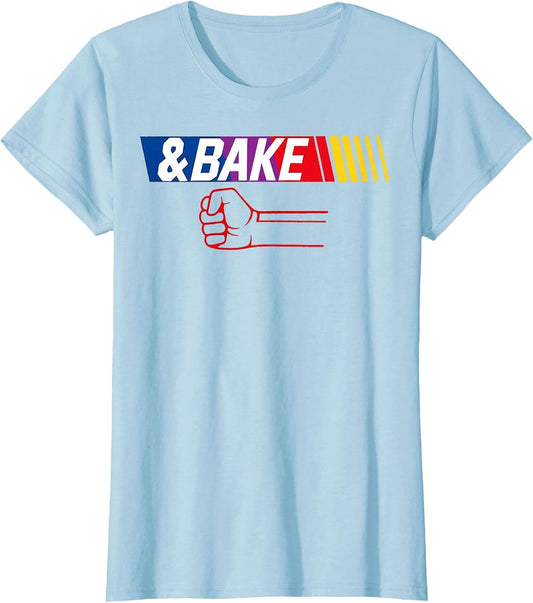 Dad Kid Matching Shake and Bake, Bake
